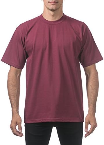 Pro Club Mens Heavyweight Cotton Short Sleeve Crew Neck T Shirt