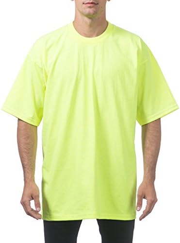 Pro Club Mens Heavyweight Cotton Short Sleeve Crew Neck T Shirt