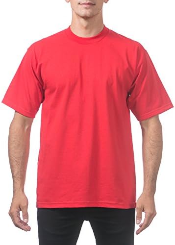 Pro Club Mens Heavyweight Cotton Short Sleeve Crew Neck T Shirt