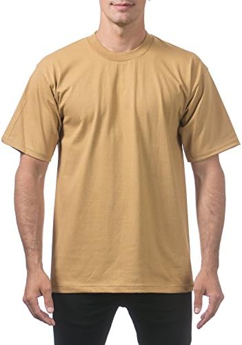Pro Club Mens Heavyweight Cotton Short Sleeve Crew Neck T Shirt