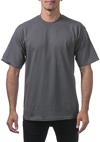 Pro Club Mens Heavyweight Cotton Short Sleeve Crew Neck T Shirt