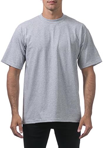 Pro Club Mens Heavyweight Cotton Short Sleeve Crew Neck T Shirt