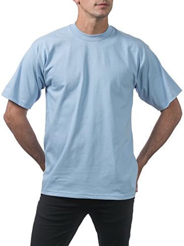 Pro Club Mens Heavyweight Cotton Short Sleeve Crew Neck T Shirt
