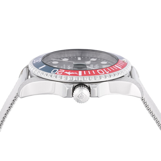 Invicta Reloj Pro Diver Date de cuarzo con esfera negra y bisel Pepsi para