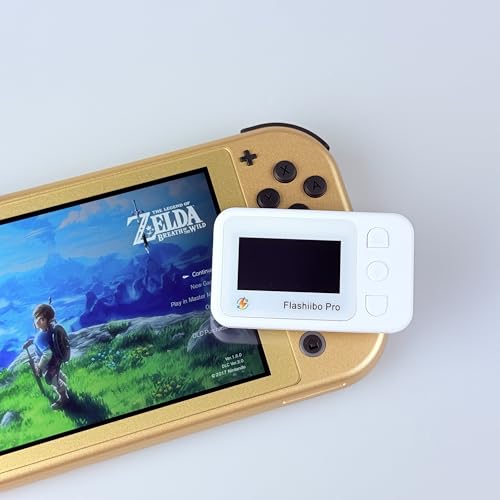 Pro NFC Emulator  NFC Tag Emulator  3000  Saves  Unlimited Rewrite  Auto UID Regen  Rechargeable Battery   1 4 OLED Screen  Compatible with 50  Games on Switch 1 & 2  White