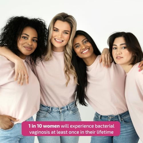 Probaclac Vaginal Probiotic for BV   Bacterial Vaginosis Formula   Clinically Approved   Reduces Recurrence of BV   Balances pH & Maintains Feminine Health   Probiotics for Women  1 