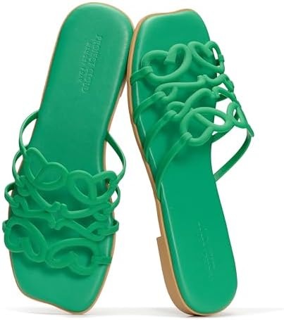 Talla 7, Project Cloud Womens Sandals with Memory Foam   Eco Crafted Leather Sandals for Women 2026   Flats   Non Slip & Comfortable Sandals Women  Lisa