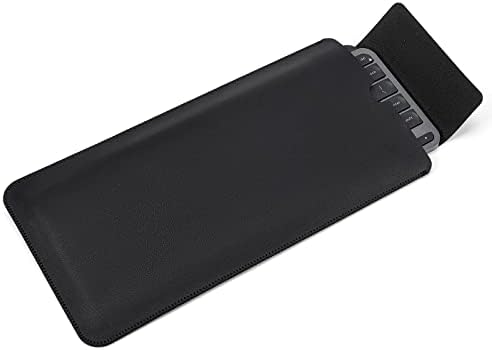 Protective Keyboard Case for Logitech MX Keys S & Logitech MX Keys & Logitech MX Mechanical Wireless Illuminated Keyboard  Logitech MX Keys S PU Leather Keyboard Sleeve Case  Black