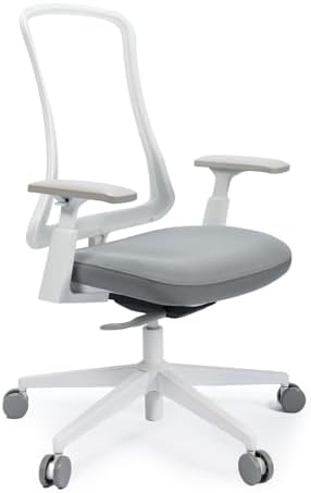 ProtoArc Ergonomic Office Chair   Flexer Computer Chair  Foam Cushion Sliding Seat  Breathable Mesh from Wintex  125  Reclining Swivel Desk Chairs for Home  Office & Study   Black