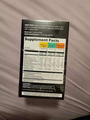 Pruvit MITO//PLEX  Citrus Pack Upgraded Electrolytes with MitoP2Q Technology   with Pure Therapeutic Ketones for Bones Growth  Energy Boost  and Immune System