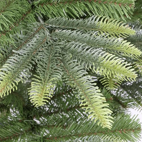 Puleo International 4 5 Foot Pre Lit Aspen Fir Artificial Christmas Tree with 250 UL Listed Clear Lights  Green