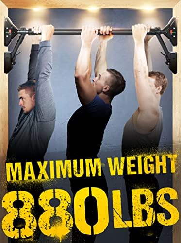 Pull Up Bar/Chin up bar Upper Body Workout Bar   Super load bearing  Dual Security Locking Fitness Strength Training Equipment