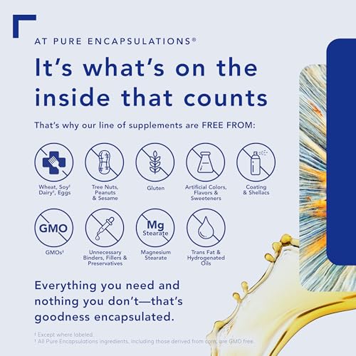 Pure Encapsulations Calcium Magnesium  Citrate/Malate    Supplement to Support Bone and Cardiovascular Health    180 Capsules