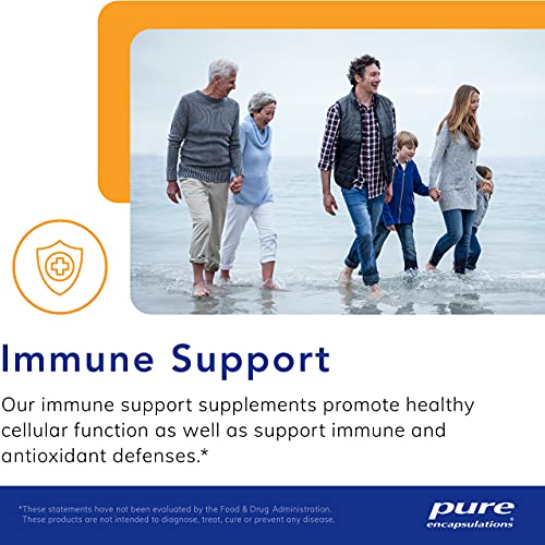 Pure Encapsulations Zinc 30 mg   Supplement for Immune System Support  Growth and Development  and Wound Healing    with Zinc Picolinate 30 mg   180 Capsules
