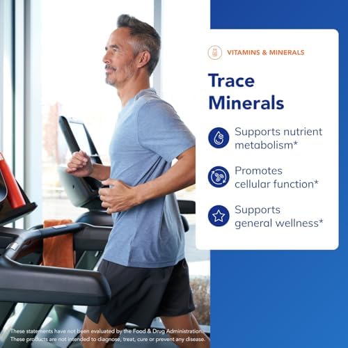 Pure Encapsulations Trace Minerals   Multimineral Supplement   Mineral Supplement   Supports Metabolism & Cellular Function    Gluten Free & Vegan   60 Capsules