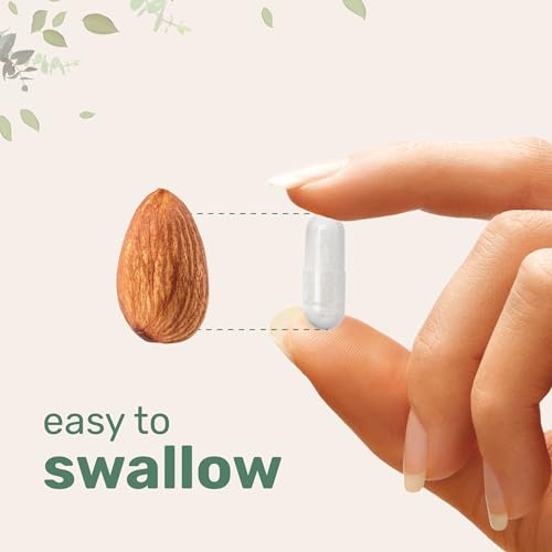 Glicinato de magnesio puro 1,000 mg, 300 cápsulas | 100% quelado para una máxima absorción | Apoyo para el sueño, la salud muscular, del corazón y los nervios | Mejorado con vitamina C | Solo utiliza