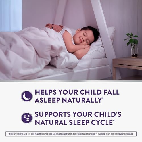 Pure Zzzs  Kidz  Kids Melatonin Gummy  Sleep Aid  Low Amount of Melatonin for Kids  with Chamomile and Lavender  1 mg  Berry Flavored  72 Count