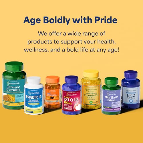 Puritans Pride Q Sorb CoQ 10 100mg   Supports Heart Health   Dietary Supplement   Healthy Supplement   Energy Supplement   Gluten Free   240 Rapid Release Softgels