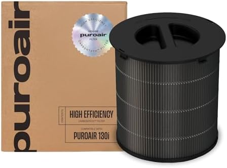PuroAir 130i Replacement Filter   Filters up to 99 9  of Smoke  Pollen  Dust and Common Household Pollutants   Air Filter Replacement for PuroAir 130i Air Purifier
