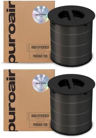PuroAir 130i Replacement Filter   Filters up to 99 9  of Smoke  Pollen  Dust and Common Household Pollutants   Air Filter Replacement for PuroAir 130i Air Purifier