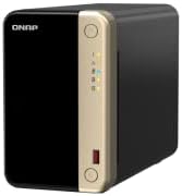 QNAP TS 264 8G 24WD US 2 Bay High Performance Desktop NAS with 4TB Storage Capacity  Preconfigured RAID1 WD Red Plus HDD Bundle
