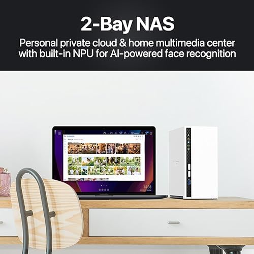 QNAP TS 433 4G US 4 Bay NAS with Quad core Processor  4 GB DDR4 RAM and 2 5GbE Network  Diskless 