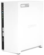 QNAP TS 433 4G US 4 Bay NAS with Quad core Processor  4 GB DDR4 RAM and 2 5GbE Network  Diskless 