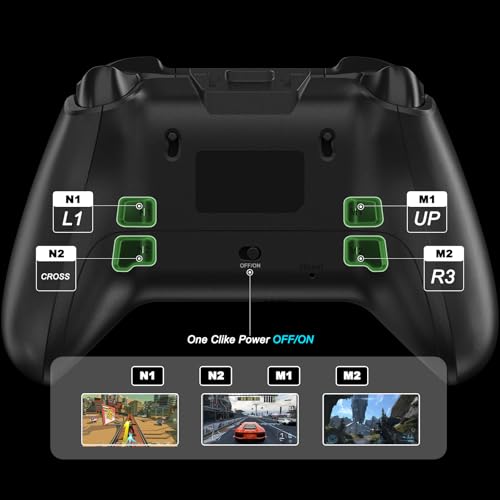 QRD FERROX M5 Wireless Controller for Xbox Series X S  Xbox One Switch PC Xbox Controller with 2 4Ghz USB Dongle Flexible Macro Recording Turbo