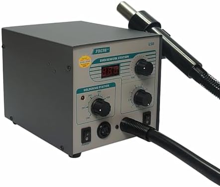 QUICK 706W   Heat Gun Soldering Iron Professional Soldering Kit Adjustable Airflow Precision Temperature Control Automatic Cool Air Function desoldering station Magnetic induction sleep hot air gun