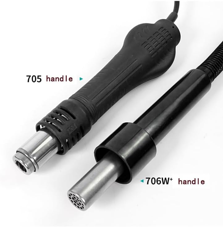 QUICK 706W   Heat Gun Soldering Iron Professional Soldering Kit Adjustable Airflow Precision Temperature Control Automatic Cool Air Function desoldering station Magnetic induction sleep hot air gun