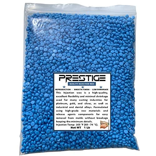 Quality Beads Injection Wax Flex Light Blue Wax Jewelry Lost Wax Casting 1 Pound