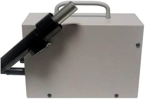 Quick 857DW+ - Estación de soldadura ajustable para pistola de aire caliente, 580 W de alta potencia, control de temperatura de precisión, 4 boquillas incluidas, calentamiento rápido para retrabajo