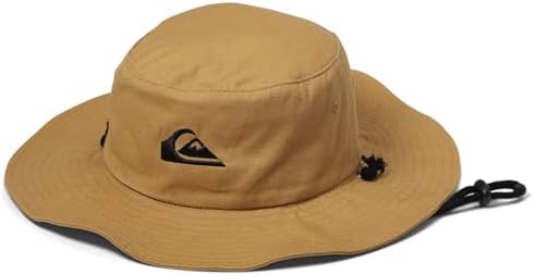 Quiksilver Mens Bushmaster Sun Protection Floppy Visor Bucket Hat