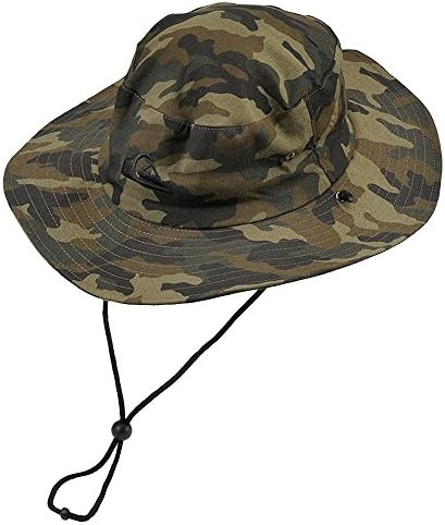 Quiksilver Mens Bushmaster Sun Protection Floppy Visor Bucket Hat