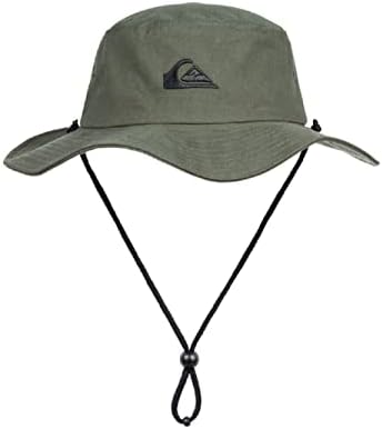 Quiksilver Mens Bushmaster Sun Protection Floppy Visor Bucket Hat