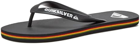 Quiksilver mens Molokai 3 Point Flip Flop Sandals