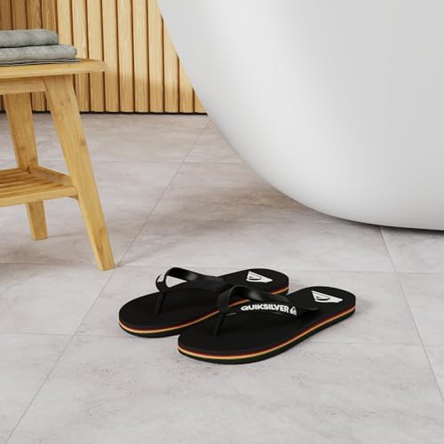 Quiksilver mens Molokai 3 Point Flip Flop Sandals