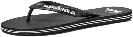 Quiksilver mens Molokai 3 Point Flip Flop Sandals