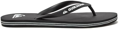 Quiksilver mens Molokai 3 Point Flip Flop Sandals
