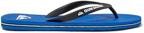 Quiksilver mens Molokai 3 Point Flip Flop Sandals