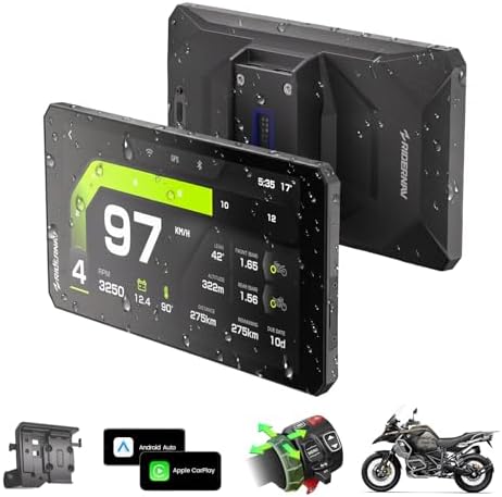 R7M 7 Wireless Motorcycle CarPlay & Android Auto for BMW Motorcycles   Native Wonder Wheel & Action Camera Control  GoPro/Insta360   TPMS/RPM  OTA Updates 1200 Nit IP69K GPS   Nav Prep 5/6