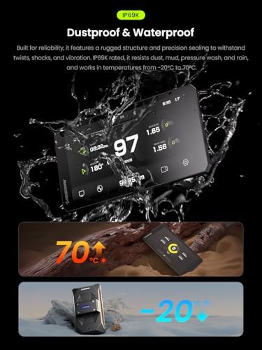 R7M 7 Wireless Motorcycle CarPlay & Android Auto for BMW Motorcycles   Native Wonder Wheel & Action Camera Control  GoPro/Insta360   TPMS/RPM  OTA Updates 1200 Nit IP69K GPS   Nav Prep 5/6
