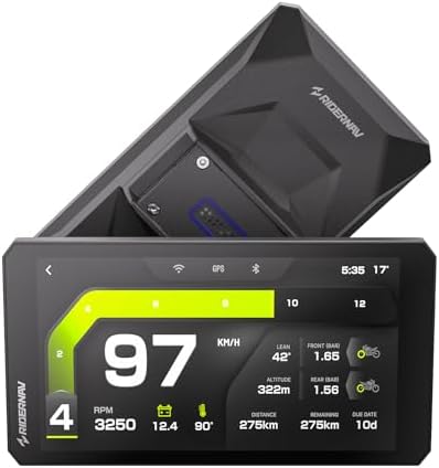 R7M 7 Wireless Motorcycle CarPlay & Android Auto for BMW Motorcycles   Native Wonder Wheel & Action Camera Control  GoPro/Insta360   TPMS/RPM  OTA Updates 1200 Nit IP69K GPS   Nav Prep 5/6