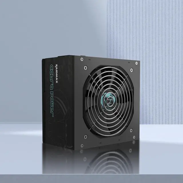 RAIDMAX Cobra 650W  80  Gold Certified Gaming PSU  ATX 3 1 Power Supply  PCIe Gen 5 Ready  High Performance Power Supply for Gaming PCs  RoHS  Active PFC  Black Flat Cables  5 Years Warranty