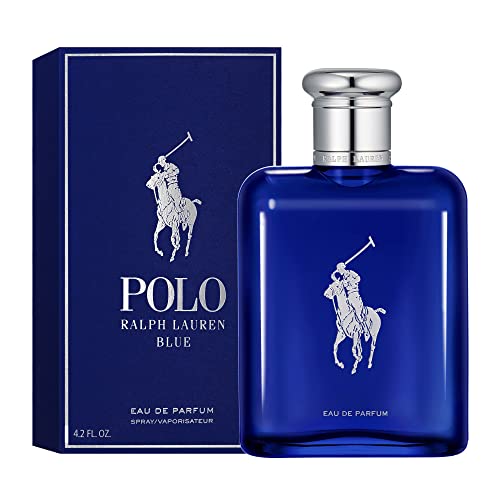 RALPH LAUREN FRAGRANCES   Polo Blue   Eau de Parfum   Mens Cologne   Aquatic & Fresh   With Citrus  Bergamot  and Vetiver   Medium Intensity