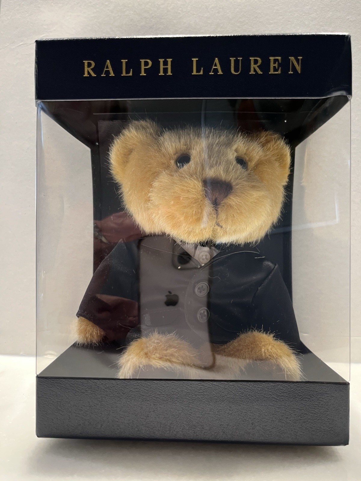 RALPH LAUREN Tuxedo Plush Bear In Box Bear Design 2022 Gift Box