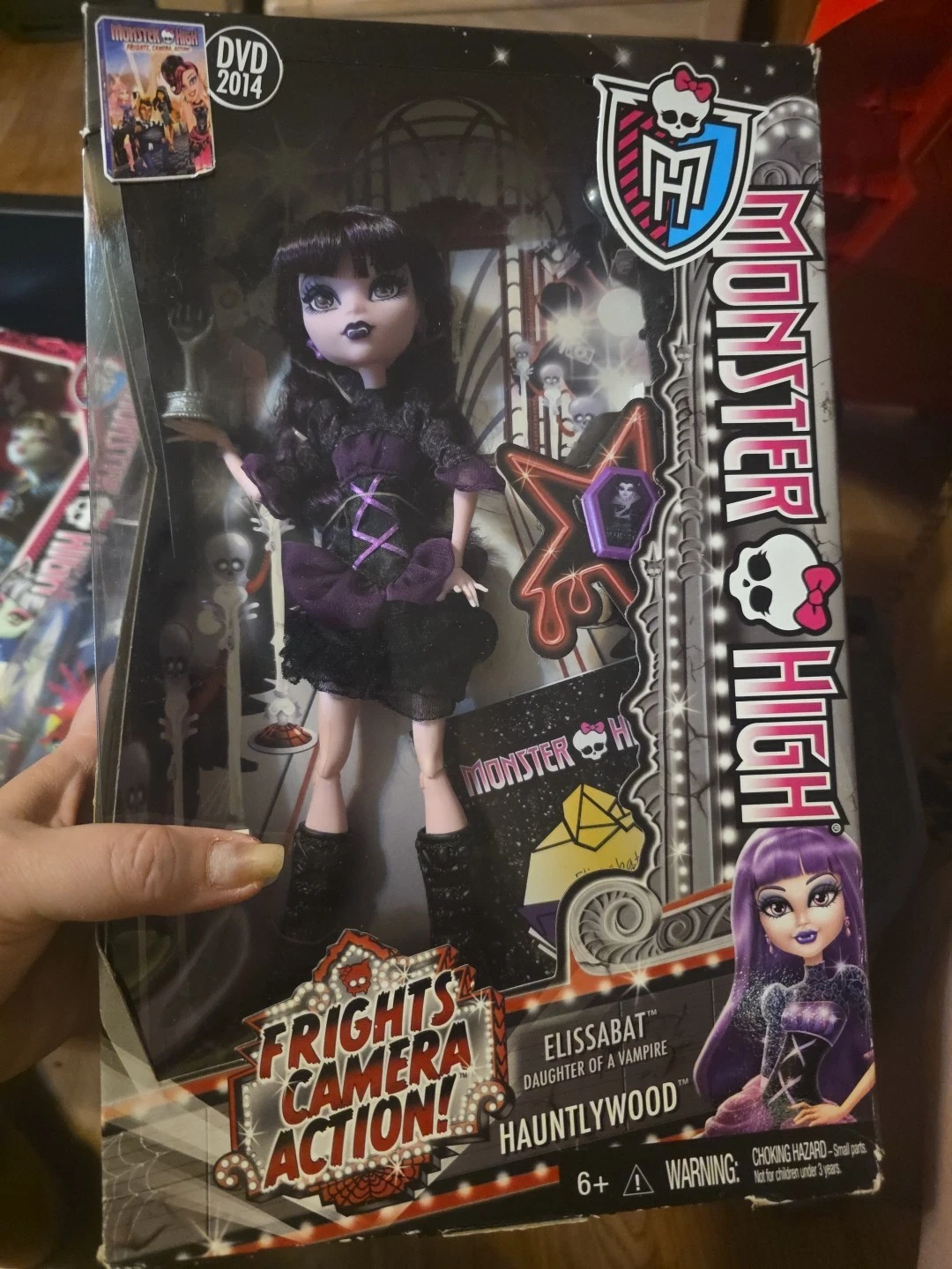 RARE 2013 Brand New In box ELISSABAT Monster High Frights Camera Action