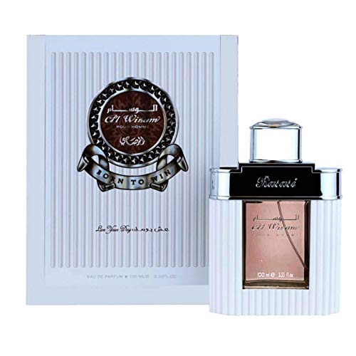 RASASI Al Wisam Day EDP for Men 100ML  3 40 oz    Floral notes with an alluring mix of sandalwood  musk  and amber 