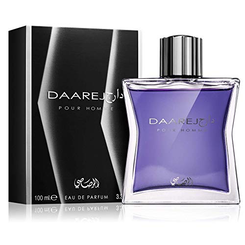 RASASI Dareej For Men Eau De Parfum Spray   100ML  3 4 Oz  Long Lasting Arabian Perfume   Bold & Premium Fragrance for Special Occasions & Daily Wear  An Essential Perfume Men that Lasts All Day