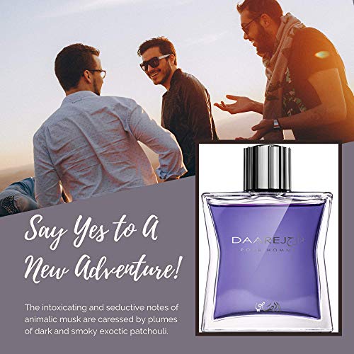 RASASI Dareej For Men Eau De Parfum Spray   100ML  3 4 Oz  Long Lasting Arabian Perfume   Bold & Premium Fragrance for Special Occasions & Daily Wear  An Essential Perfume Men that Lasts All Day
